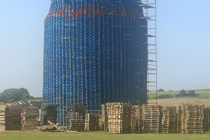 a group of men on a field