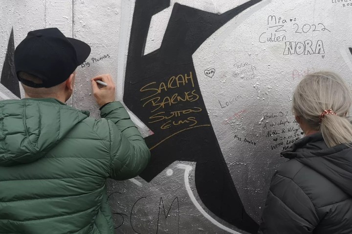 a person sitting on a bench